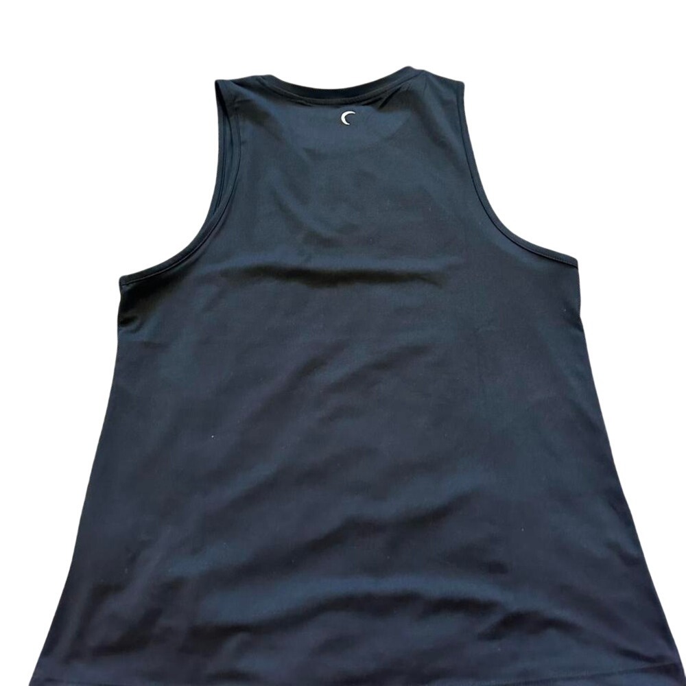 ZYIA Active Tank Top Black Medium Rainbow Logo Sleeveless‎ Athletic Workout - Picture 2 of 3